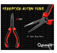 Opass Fishing plier OP1301 5" Split Ring Plier Micro Split ring plier