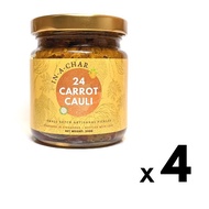 Homemade 24 Carrot Cauli Pickle (Achar) by INACHAR - 200G x 4 PROUDLY PREPARED IN SINGAPORE