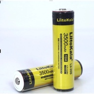 Liitokala Lii-35S 18650 3500mAh Rechargeable Li-lon Protected battery 3.7V. Tip head