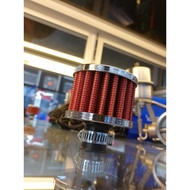 K&N BREATHER MINI AIR FILTER INLET 12MM UNIVERSAL ENGINE/OIL CRANKCASE BREATHER VALVE INTAKE FILTER 