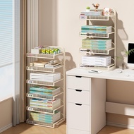 Installation-Free Book Shelf Student Desktop Book Storage Shelf Book Layered Shelf