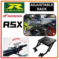 Honda RSX / WINNER X Rapido Adjustable Rack for Delivery Bag Rack / GIVI BOX / Back Box