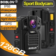 BOBLOV D7 Body Mini Action Sport Waterproof Camera with GPS HD 1080P 128GB 3900Mah เครื่องบันทึกเสีย