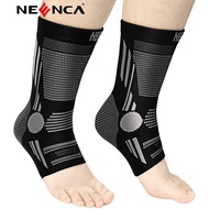 1 Pair Compression Ankle Sleeve Support for Achilles Tendonitis, Plantar Fasciitis, Heel Pain, and R
