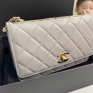 香奈兒CHANEL Trendy cc woc灰色