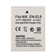 Nikon EN-EL8 Compatible for Nikon Coolpix P1, P2, S1, S2, S3, S5, S6, S7, S7c, S8, S9