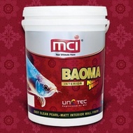 (5 Liter) MCI Baoma Nanowash Anti Fungus Interior Wall Paint (Easywash Paint)