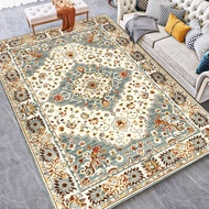 Cloth Bottom Imitation Cashmere Exotic Bossian Carpet Bohemian Living Room Sofa Carpet Bedroom Carpe