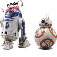 【Import from Japan】Star Wars BB-8 & R2-D2 1/12 Scale Plastic Model Kit