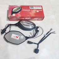 Spion Lampu sein LED beat Vario Genio mirror turn lamp Honda