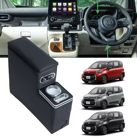 For Toyota Sienta 170 10 Series Front Center Console Armrest Box Car Accessories Sienta 170 Armrest 