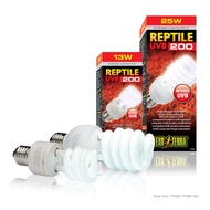 Exo Terra Reptile UVB200 13w/25w HIGH UV Output Light Bulb Desert Diurnal Reptiles Vitamin D3 form s