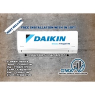 Brand new DAIKIN D-SMART SERIES 1hp split type inverter wall mounted aircon FTKQ25TVM