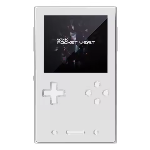 AYANEO Pocket Vert Retro Handheld Game Console, 3.5" 1600*1440 LCD Screen, CNC Full Metal Body, Snap