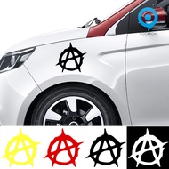 [LAG] Anarchy Symbol Car-Styling Truck Body Window Decals Reflective Sticker Decor