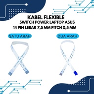 FLEXIBLE CABLE 14 PIN SMOOTH 0.5MM WIDTH 7.5 MM LENGTH 5 CM TO 30 CM ONE WAY AND TWO DIRECTION