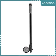 ปั๊มอลูมิเนียมอัลลอยช็อตจักรยาน Koolsoo 300PSI แรงดันสูงพร้อมเกจวัดความดัน