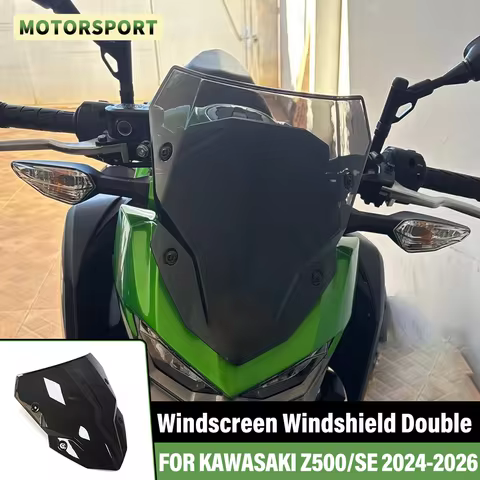 Windshield Windscreen For Kawasaki Z 500 SE Z500 SE 2024-2026 Motorcycle Air Wind Deflectors Front S