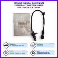 Kia Optima MG Lotze 2007-2011 Genuine Hyundai Mobis Crankshaft Position Sensor (39180-25300)