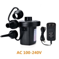 Electric Air Pump Electric PumpPortable Quick-Fill Air Pump with 3 Nozzles 100-240V  DC Car Charge Pump  Perfect Inflator/Deflator Pumps for Outdoor Camping Inflatable Cushions