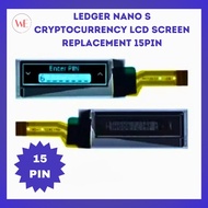 Ledger Nano S Cryptocurrency Hardware Wallet LCD Screen Replacement 15 Pin