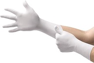 Ansell TouchNTuff 83-300 Polyisoprene Long Glove with Beaded Cuff, Disposable, Powder Free, 8.3 mil 