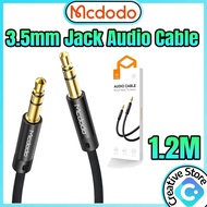 Original Mcdodo Audio Cable 3 5mm to 3 5mm Cable Audio Jack Aux Cable 3 5mm Male To 3 5mm Male Cable