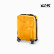 CRASH BAGGAGE กระเป๋าเดินทาง รุ่น ICON สีเหลือง ขนาด 21.1"