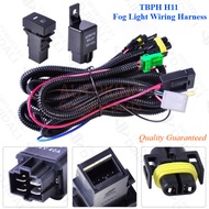 TBPH H11 Fog Light Wiring Harness Kit with LED Switch & 12V 40A Relay for Car Black
