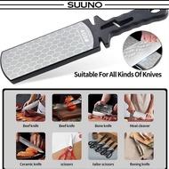 Portable Diamond Sharpener Stone Double Sided 400/1000 Grit Fine Coarse Sharpening Oil Stone Diamond