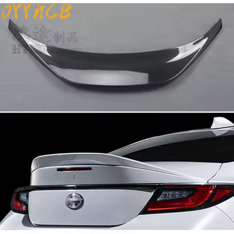 For TOYOTA ZA86 GR86 For Subaru BRZ 2022 2023 2024 Real Carbon Fiber / FRP Spoiler REAR WING TRUNK L