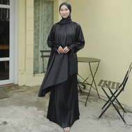 Lozy Hijab - Satine Tunik Set (One Set Silk Rok & Tunik)