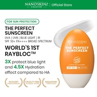 Nano Skinz SG Perfect Sunscreen SPF50+ 50ML - UVA, UVB, Blue Light Sun Protection, Supports Healthy 