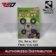 Oil Seal Kit STX / CB125 / X4 / RS100 / Supremo / Bajaj / Mio / TMX / GY6150 / Shogun / Wave125