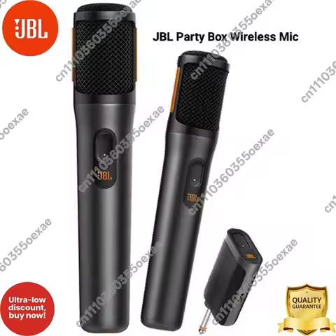 JBL Party Box Wireless Mic Wireless One Drag Two Microphone Microphone UHF Two Channel Wireless