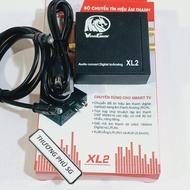 Bộ chuyển đổi âm thanh quang Optical Audio Converter Digital to Analog & Cáp Optical (Toslink to AV)