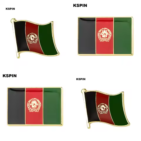 Afghanistan Flag Laple Pin Badge Brooch