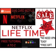 NETFLIX LIFETIME Card