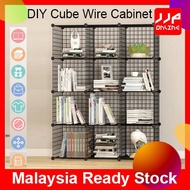 Artist Cube Storage Wire Cabinet Metal DIY 12cube /9Cubes Shelves Shelf Bookcase Organizer