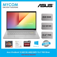 Asus VivoBook 15 M513U-ABQ104TS 15.6" FHD Silver (Ryzen 5-5500U, 8GB, 512GB, W10, HS)