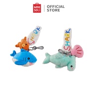 Miniso Ocean Collection Boneka Gurita Boneka Hiu Lucu Gantungan Kunci Liontin Gantung Koleksi 35 inc