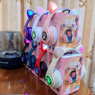 B39 cat ears headphone wireless headset Bluetooth headphones