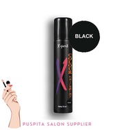 Xpert Hair Spray Color Original Premium Cat Rambut Semprot Sementara Warna Black Hitam 75 Ml