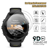 For Garmin Forerunner 265s / 265 / 965 HD Anti-scratch Tempered Glass Film Transparent Smartwatch Screen Protector Soft Anti-fingerprint Hydrogel Film
