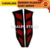 Aerox 155 Footrest Carpet Bordes