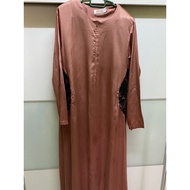 jubah jakel lace hitam
