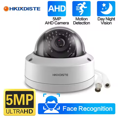 5.0MP AHD Camera Outdoor Waterproof Night Vision Explosion-Proof Dome Surveillance CCTV Camera For C