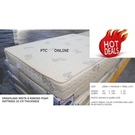 DREAMLAND RESTA 8 REBOND FOAM MATTRESS ( SINGLE SIZE NO BED FRAME )