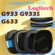 Suitable for Logitech G933 G933S G633 replaceable earphone sponge earflap ear pad