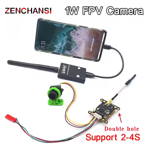 Ready to use New EWRF Receiver FPV Video Transmission Analog Launcher+300mW/600mW/1000mW Transmitter